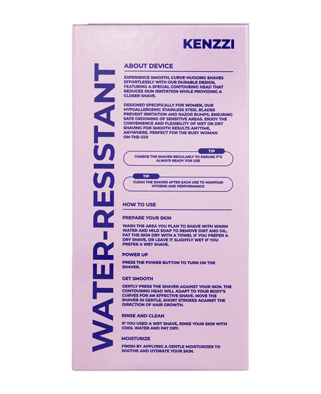 Contouring Head Wet & Dry Lady Shaver