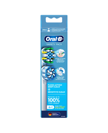 Variety Brush Head Refills 4 Pack
