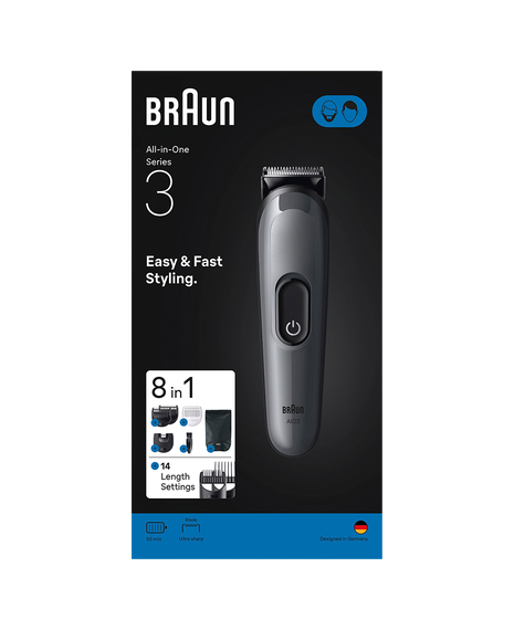 Series 3 8-in-1 All-in-One Grooming Kit