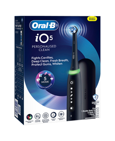 iO5 Electric Toothbrush - Black