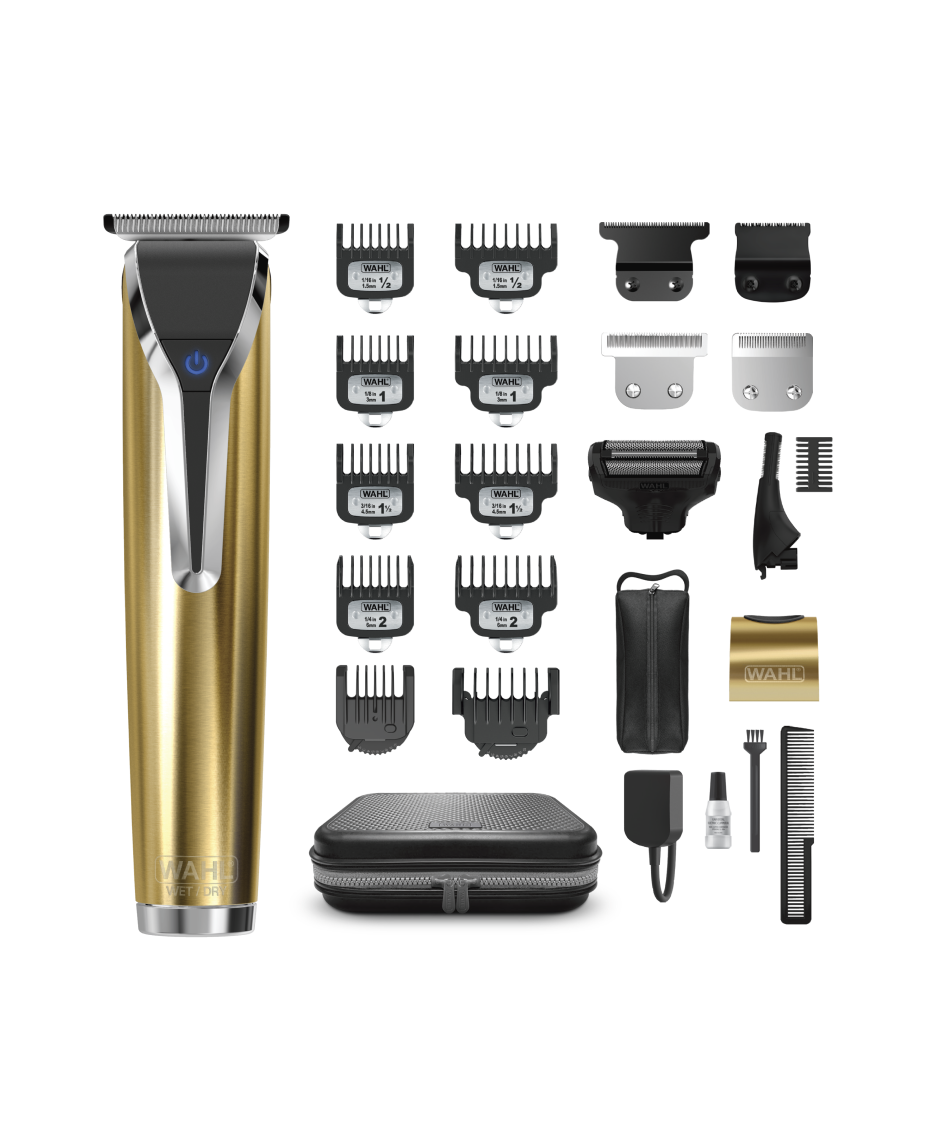 Wahl Waterproof Lithium-Ion 18K Stainless Steel Grooming Kit