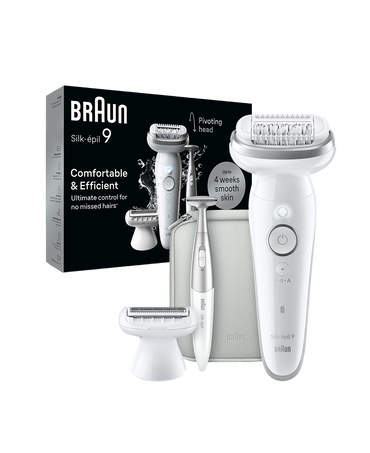 Silk-épil 9 3D Epilator with Bikini Trimmer & 9 Extras