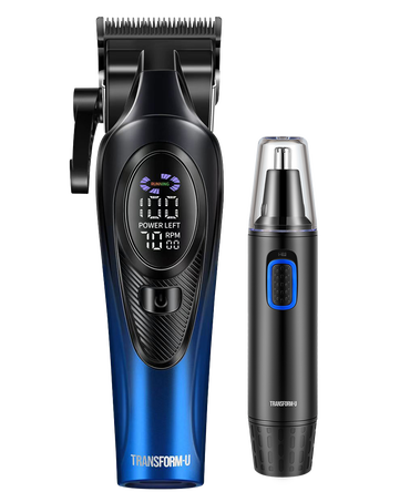 HomeBarber Recharge Hair Clipper & Ear & Nose Trimmer Combo