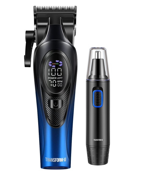 HomeBarber Recharge Hair Clipper & Ear & Nose Trimmer Combo