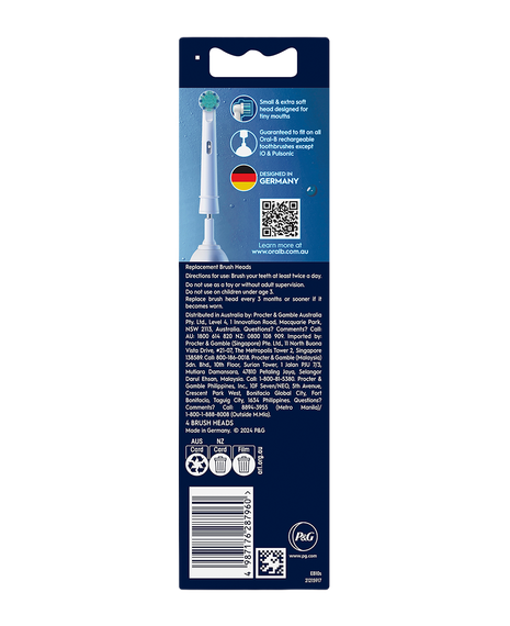 Kids Disney Frozen Replacement Brush Head Refills 4 Pack