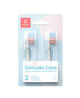 Delicate Care for Kids Replacement Brush Head Refills 2 Pack