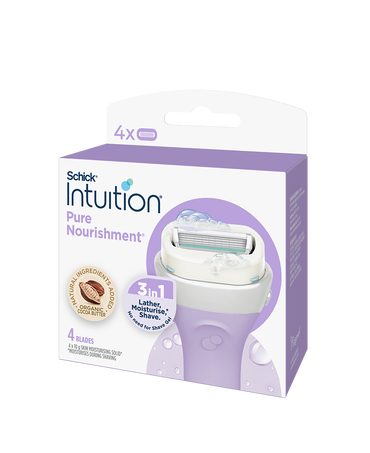Intuition Pure Nourishment Blade Refills 4 Pack