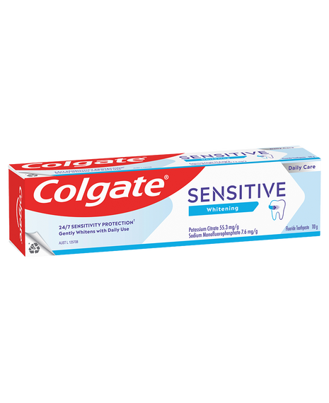 Sensitive Whitening Toothpaste, 110g, For Sensitive Teeth Pain Relief