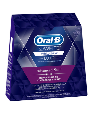 3DWhite Whitestrips Luxe Advance Seal - 14 Teeth Whitening Treatments