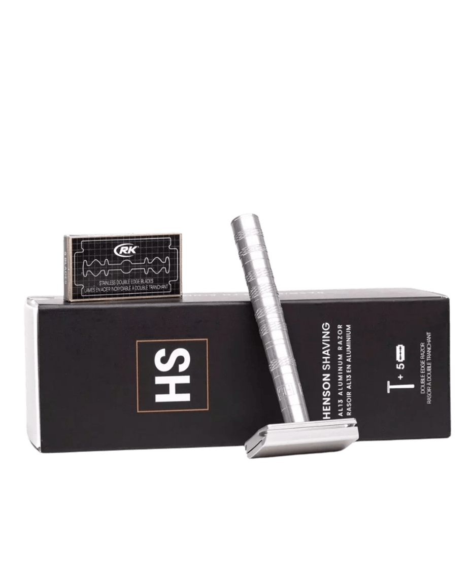 脱毛・除毛 Henson Shaving AL13 Aluminum Razor Henson AL13 in Jet Black