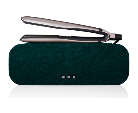 platinum+ hair straightener in warm pewter