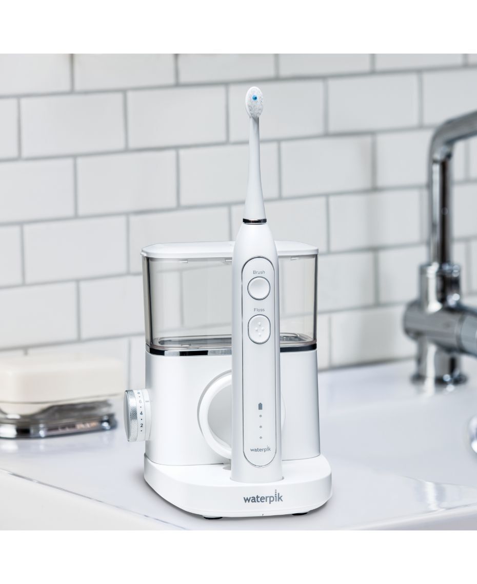 toothbrush and flosser
