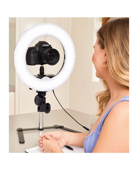 12&rdquo; Desktop Beauty Ring Light