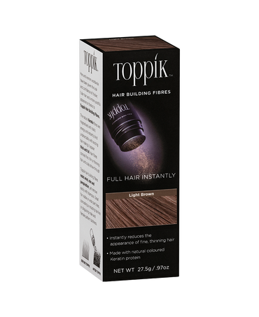 Light Brown Hair Building Fibres - 27.5g