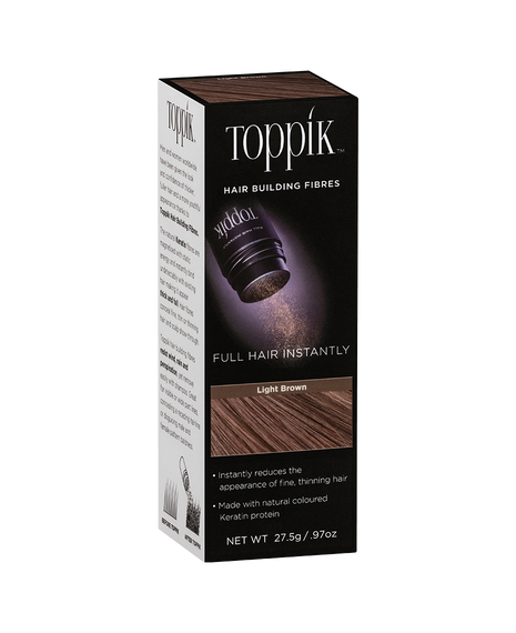 Light Brown Hair Building Fibres - 27.5g