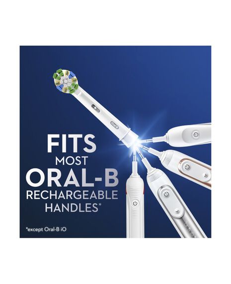 FlossAction Electric Toothbrush Replacement Brush Head Refills 15 Pack