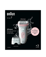 Silk-épil 7 Epilator with 3 Extras