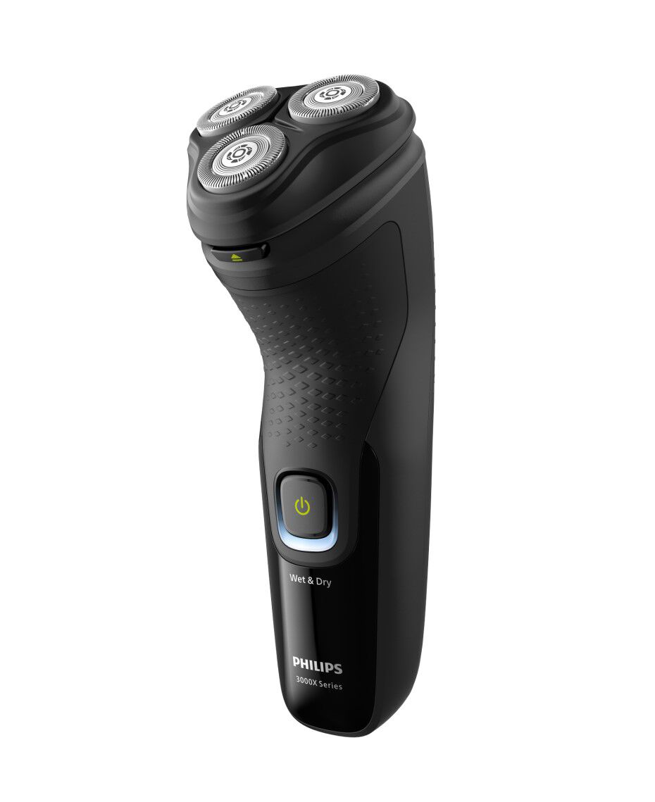 Philips Series 3000X Wet & Dry Electric Shaver Black Shaver Shop