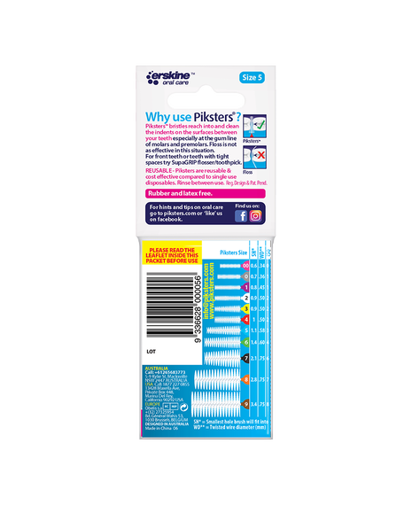 Interdental Brushes 10 Pack - Size 5