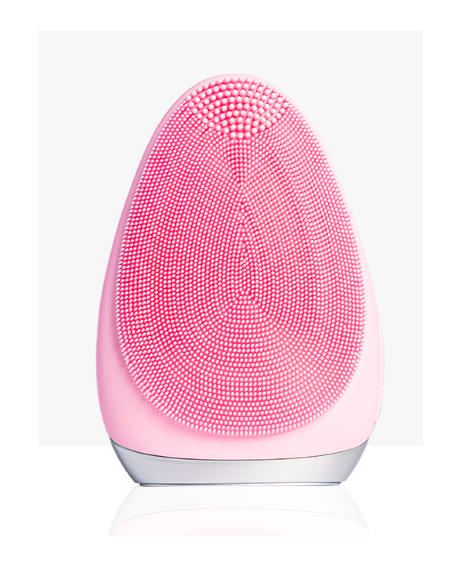 Go Bare Sonic Cleansing Brush Pink Shaver Shop