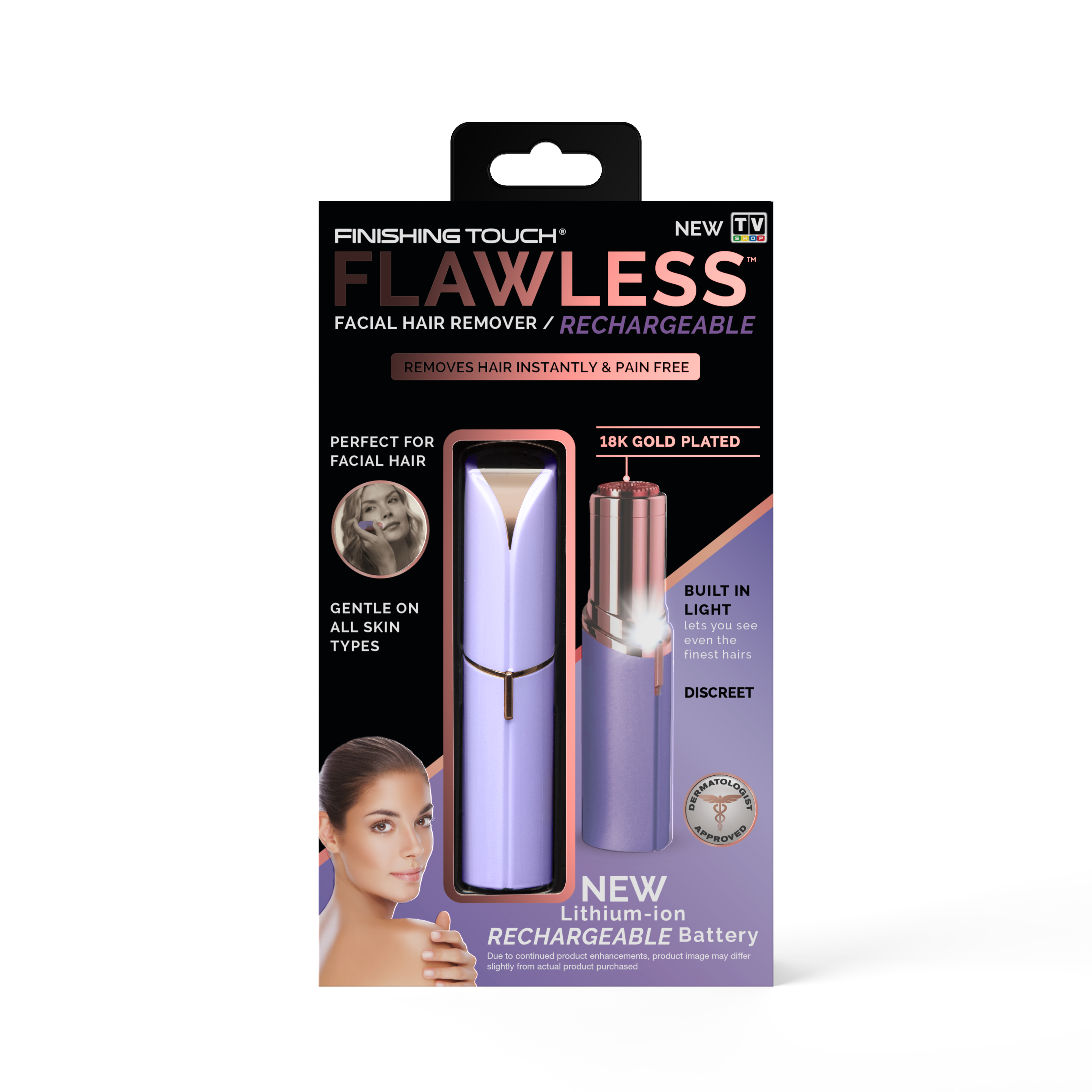 shaver shop flawless facial hair remover