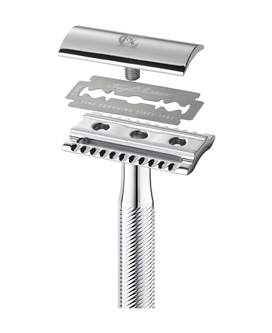 King C Gillette Double Edge Safety Razor Blades 10 Pack Shaver Shop