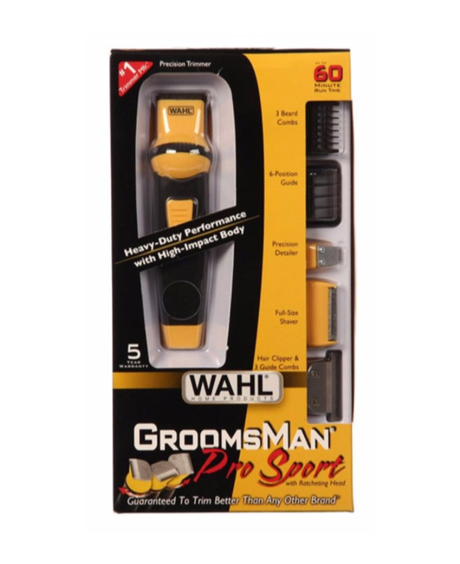 Wahl Groomsman Pro Sport Beard Trimmer Shaver Shop
