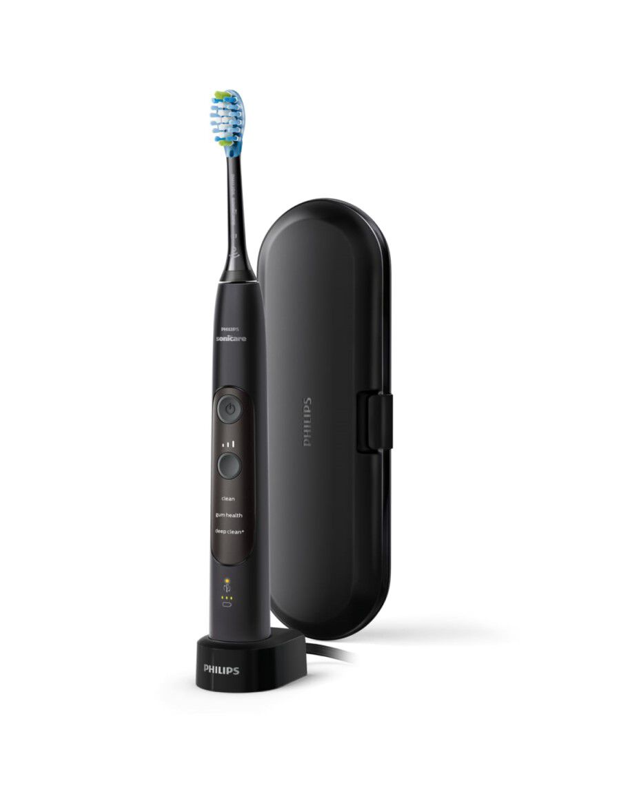 electric black toothbrush