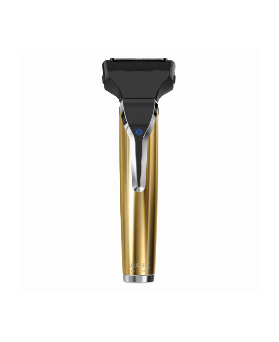 Wahl Waterproof LithiumIon 18K Stainless Steel Grooming Kit with Bonus Storage Case Gold