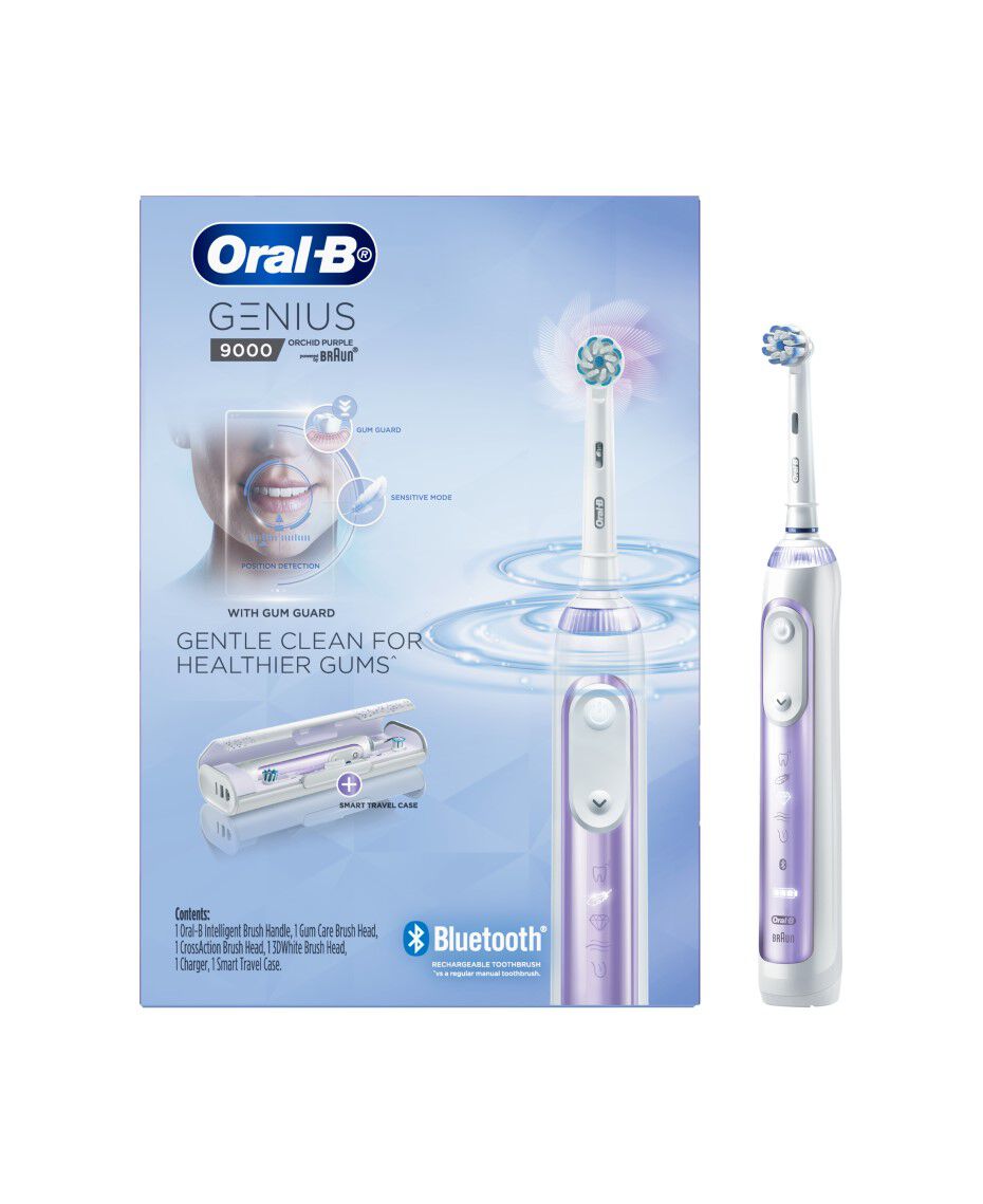 Oral-B | Genius 9000 Electric Toothbrush with 3 Replacement Heads