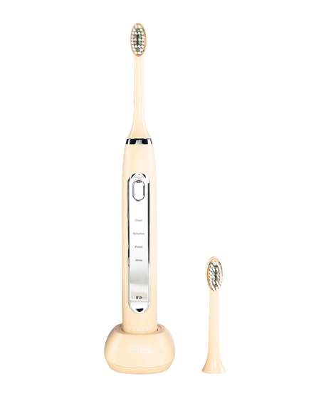 LED Whitening Sonic Electric Toothbrush - Sand