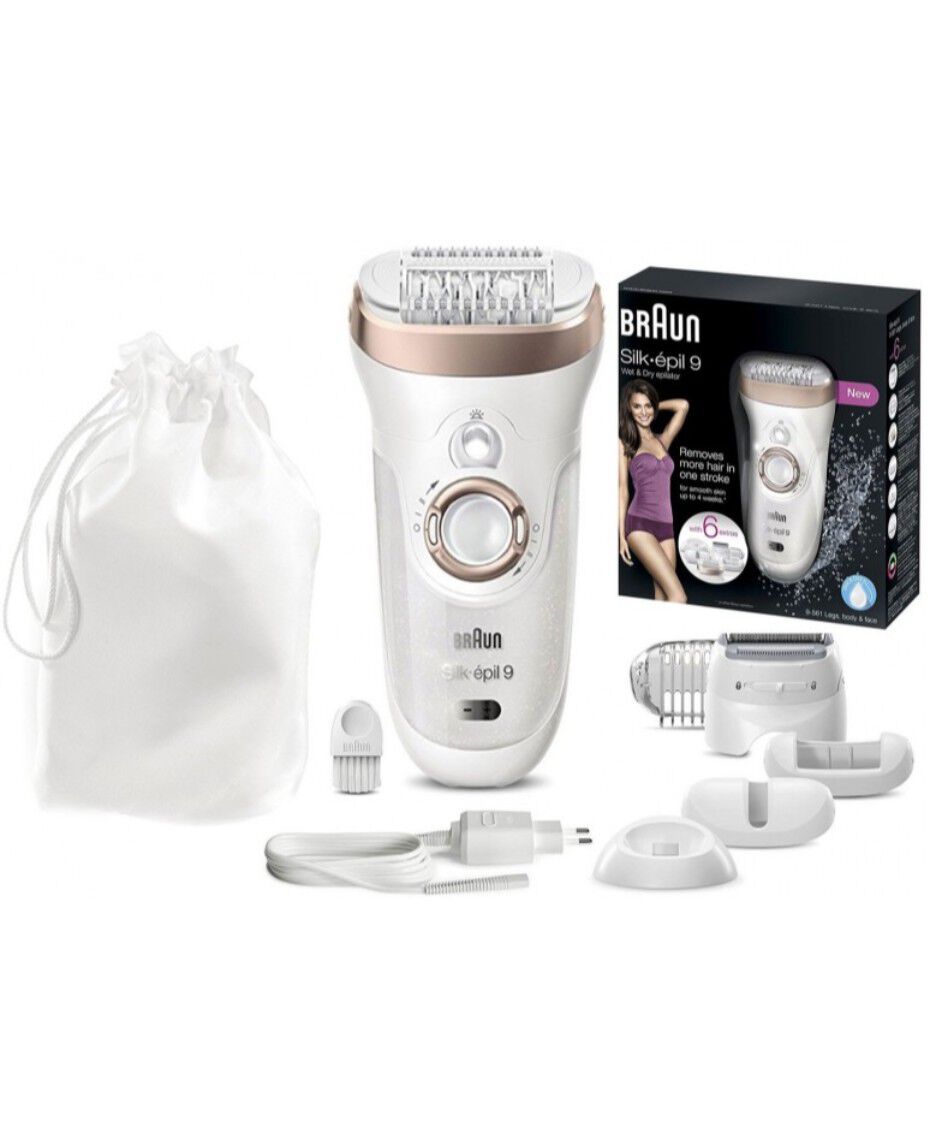 Silk Epil 9 Wetdry Epilator Hair Removal System