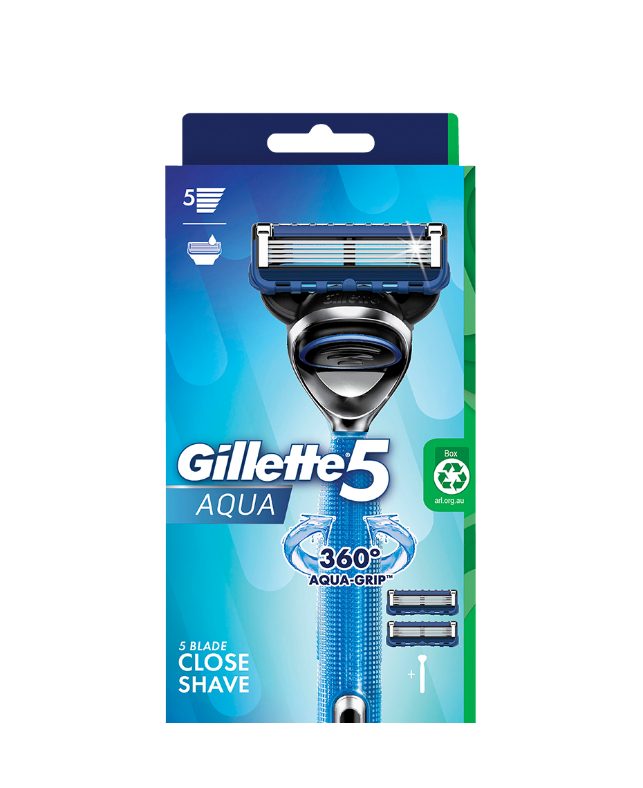 Gillette Aqua Razor + 2 Refills