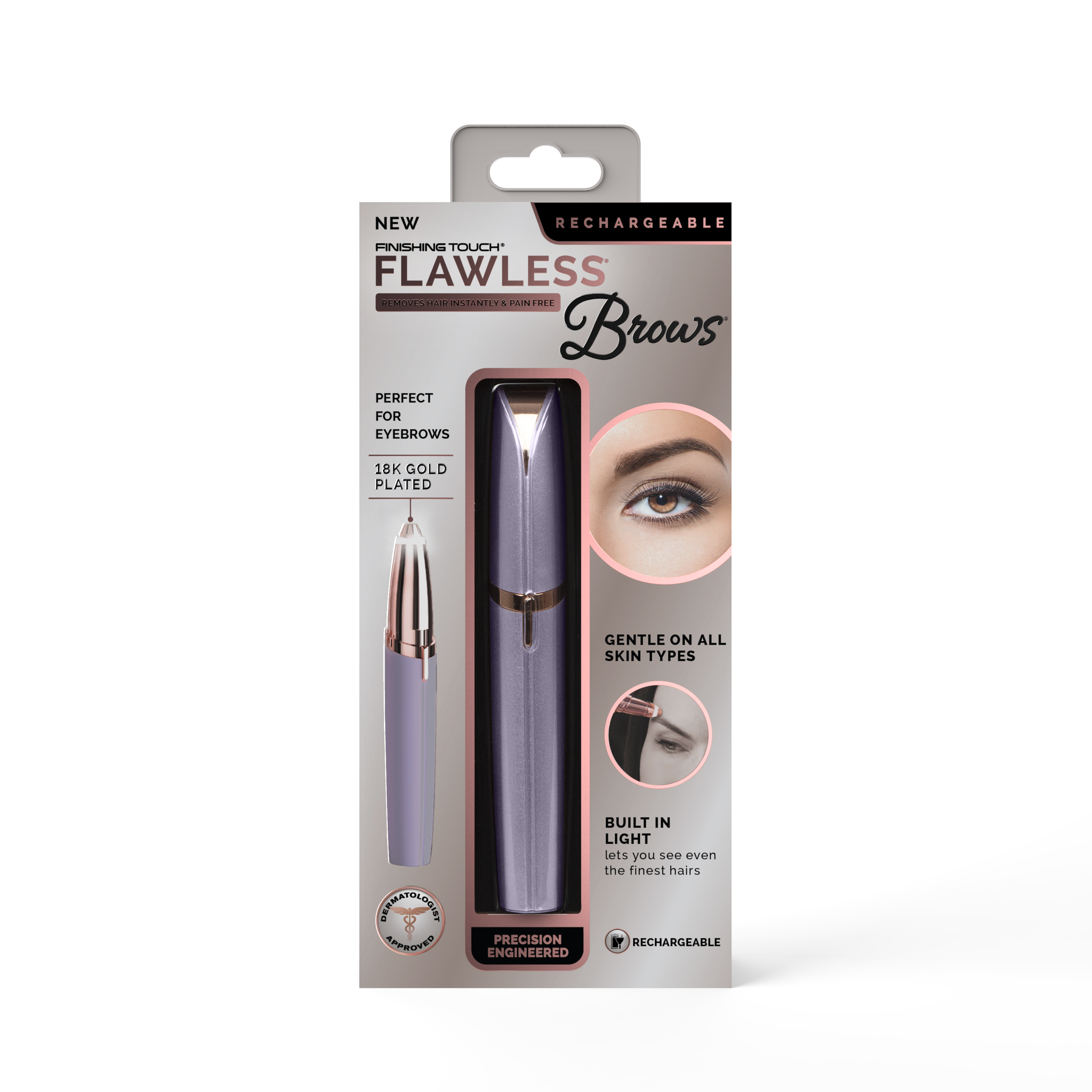 flawless brows rechargeable
