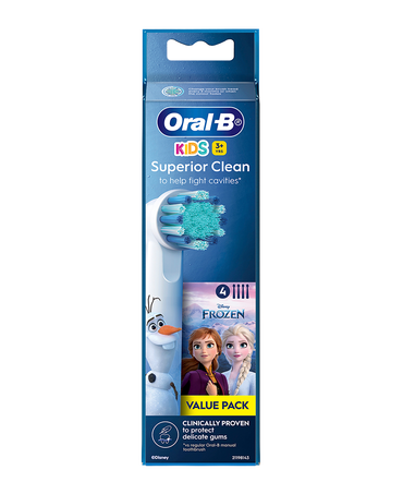 Kids Disney Frozen Replacement Brush Head Refills 4 Pack