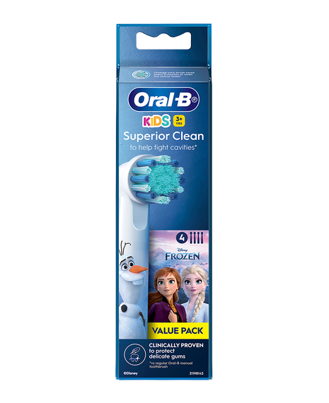 Kids Disney Frozen Replacement Brush Head Refills 4 Pack