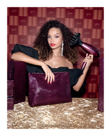 helios professional hair dryer in cherry chic - limited edition