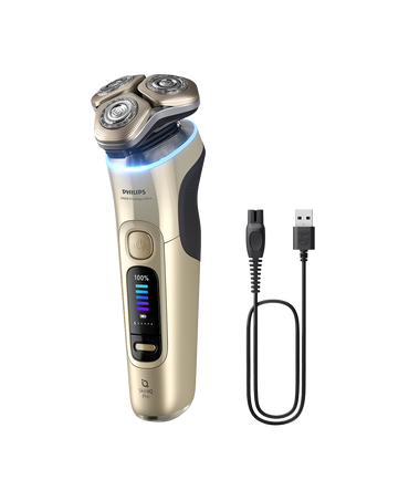 Series i9000 Prestige Ultra Wet & Dry Electric Shaver with UV Power Case