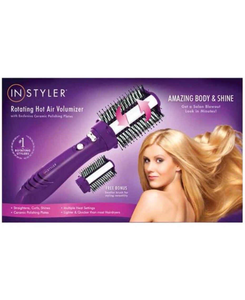 Instyler Max Instyler Ceramic Styling Iron In Styler Rotating Flat Iron  InStyler Max Black 2-Way Rotating, image size:930x1139