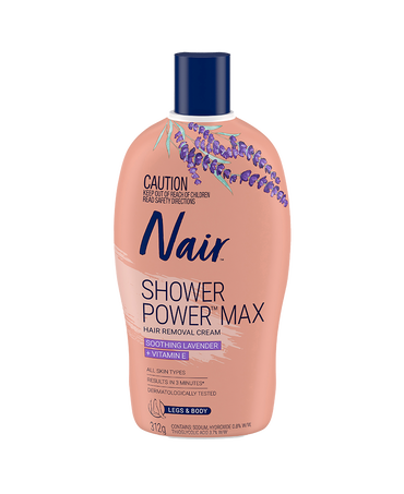 Legs & Body Shower Power Max Hair Removal Cream - 312g