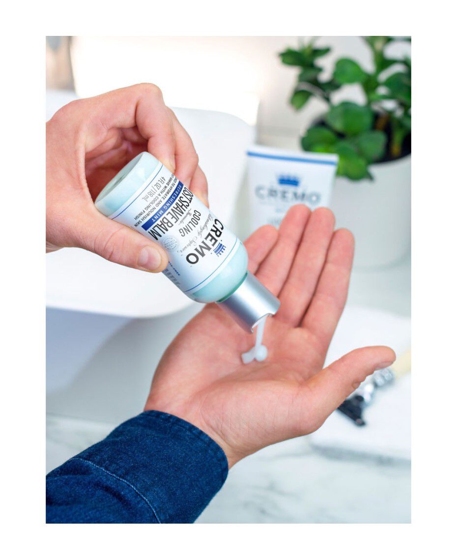 Cremo | Cooling Refreshing Mint Post Shave Balm - 118mL | Shaver Shop