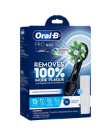 Pro 800 Electric Toothbrush with Travel Case - Black