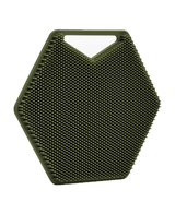 The Silicone Body Scrubber | Green