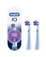 iO Clean & Whiten Brush Head Refills 2 Pack - White