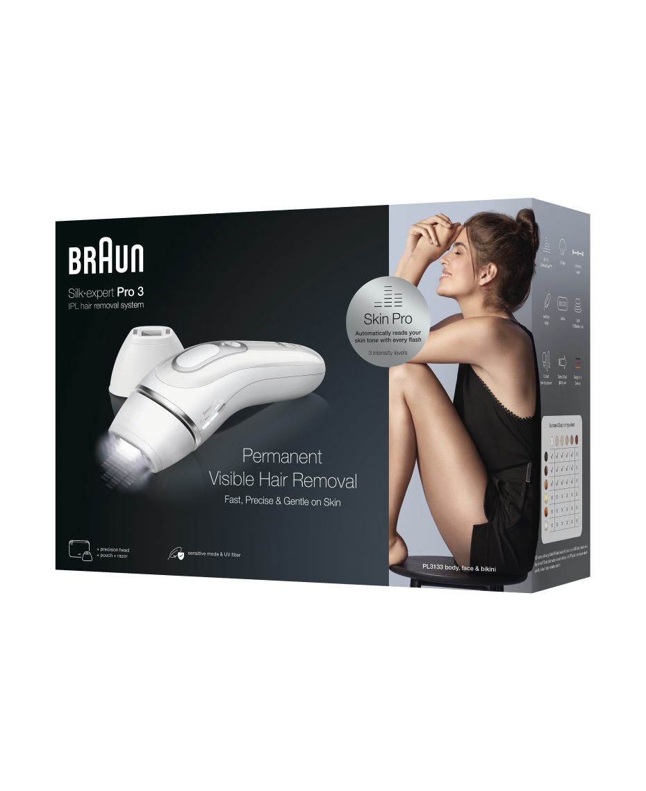 Braun Silk expert Pro 3 IPL Long Term Hair Removal Device