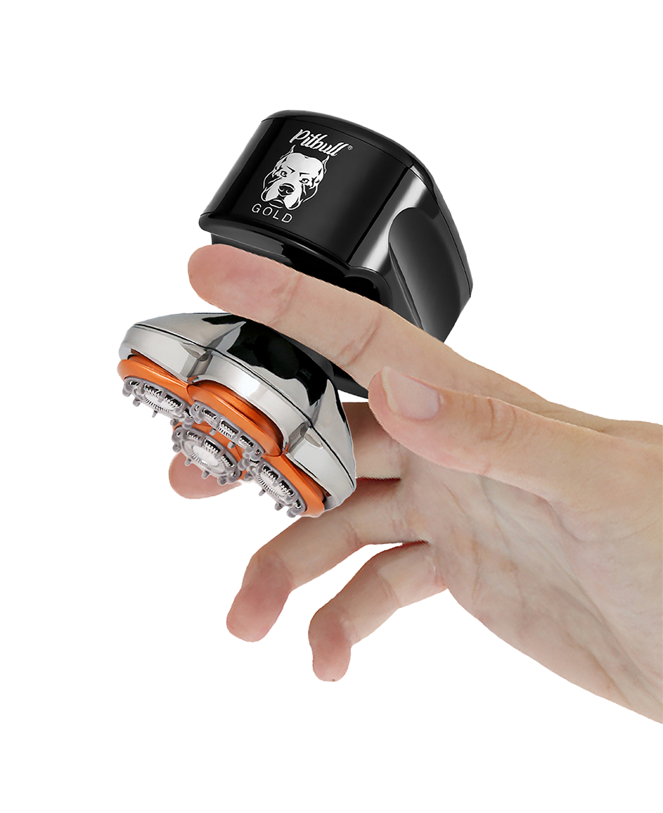 Skull Shaver | Pitbull Gold PRO Rugged Head Shaver | Shaver Shop