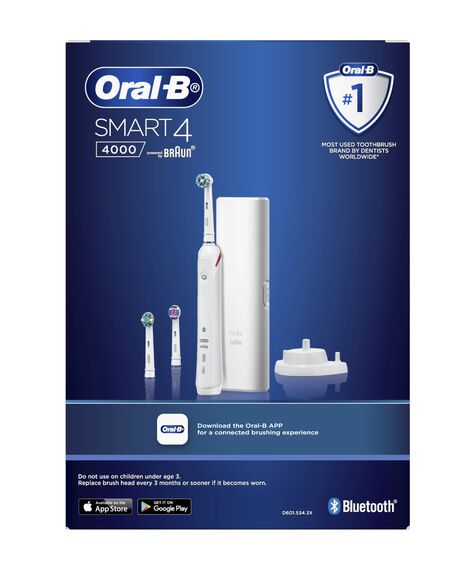 Smart 4 4000 Electric Toothbrush with Travel Case