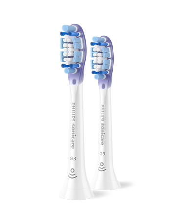 Sonicare G3 Premium Gum Care Brush Head Refills 2 Pack - White