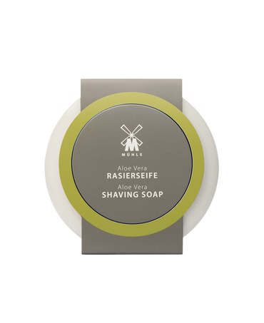 Shaving Soap in Porcelain Bowl - Aloe Vera 65g