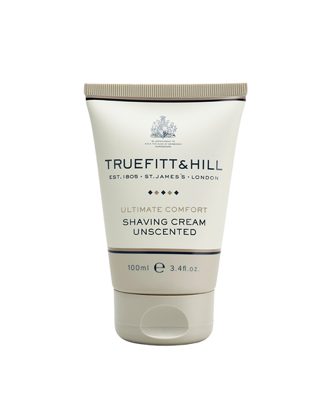 Ultimate Comfort Unscented Shaving Cream Tube - 100mL